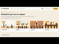 TicketDeck is built for