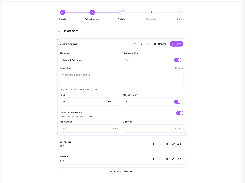 Tickify event-launch workflow for configuring ticket tiers, pricing, availability, and group-booking discounts.