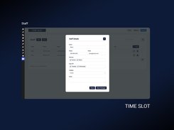 Staff Schedules - Add staff contact information, services, and days off and the booking form and notifications will update automatically