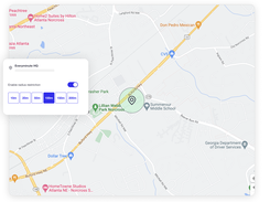 Locations management