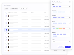 Manage your team