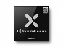 NFC time clock, one tap to clock in and out