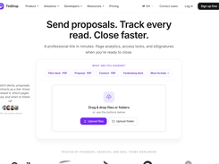 Homepage — secure document intelligence