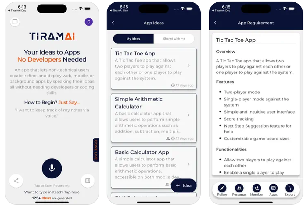 TiramAi Screenshot 1