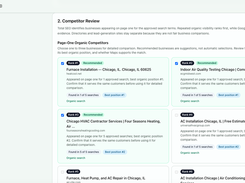 Competitor Overview - Total SEO