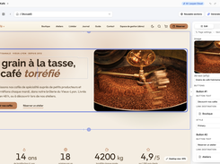 Edit your site directly on the page