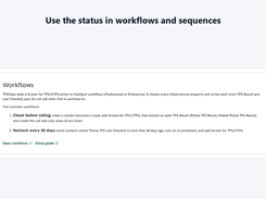 Use the TPS status in HubSpot workflows and sequences