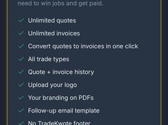 TradeKwote Screenshot 1