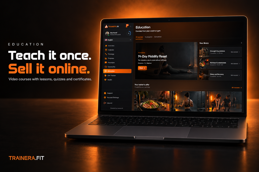 Online courses: sell video courses with lessons, quizzes and certificates