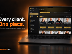 Client management: profiles, plans, messages and progress in one place