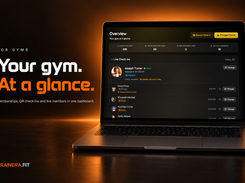 For gyms: memberships, QR check-ins and live members in one dashboard