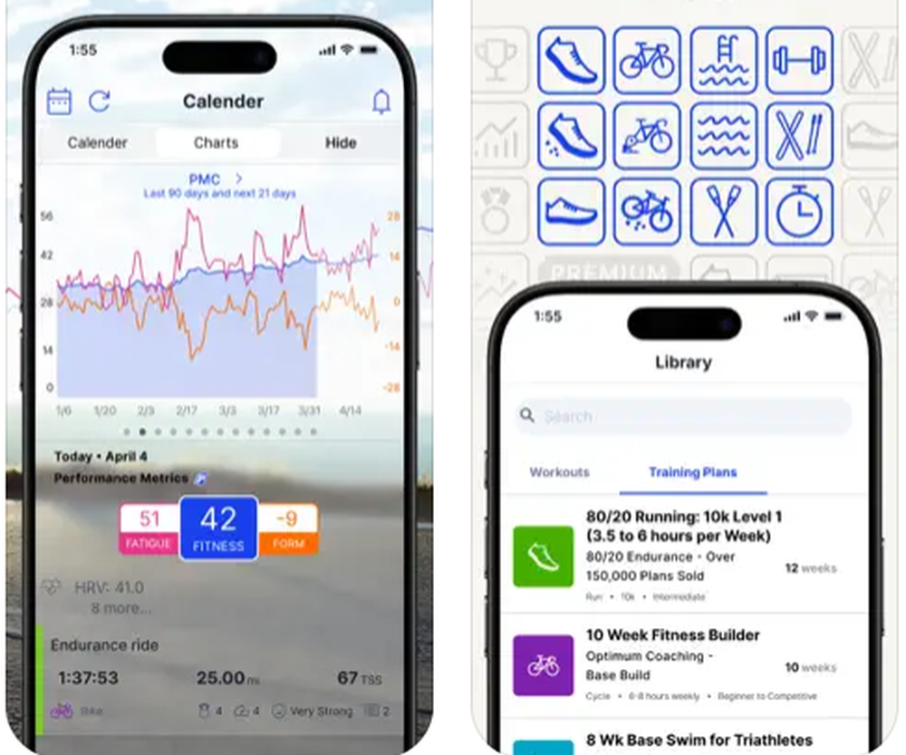 TrainingPeaks Screenshot 1