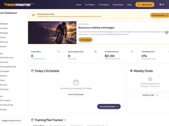 Trainer backend desktop TrainMaster.pro