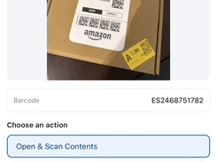 Recipient choosing mail actions: open and scan, forward, shred, recycle or collect