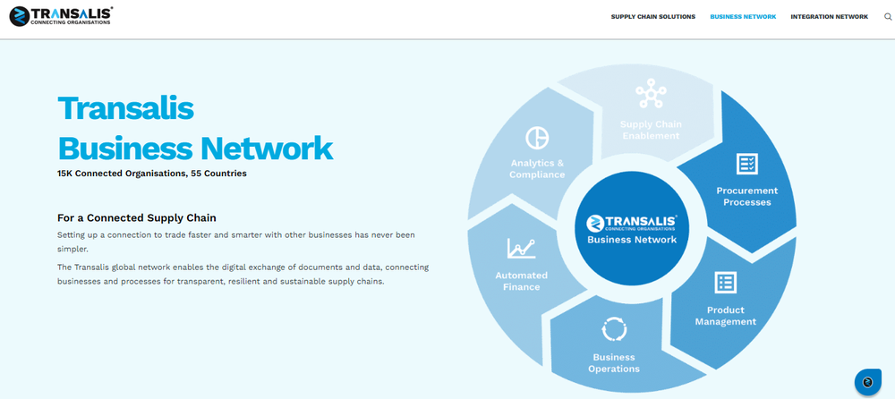 Transalis Business Network Screenshot 1