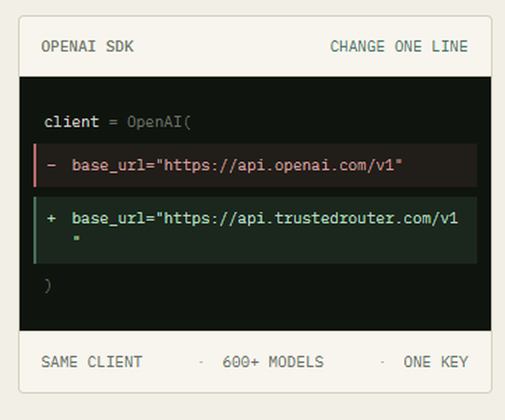 TrustedRouter Screenshot 1