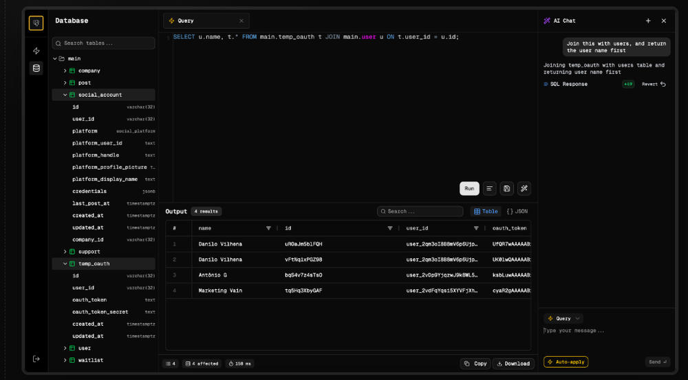 TurboSQL Screenshot 1