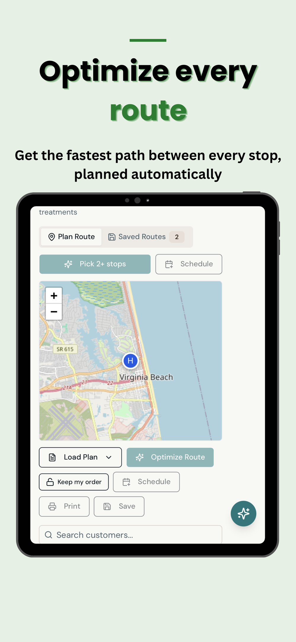 Optimize every route
