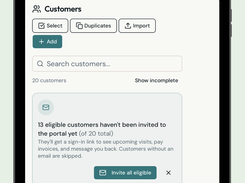 All your customers in one place