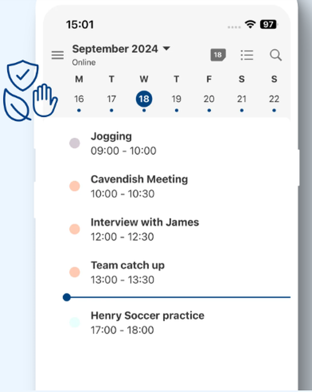Tuta Calendar Screenshot 1