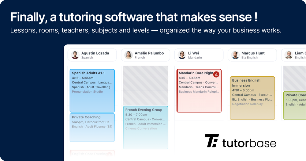 Tutorbase Screenshot 1