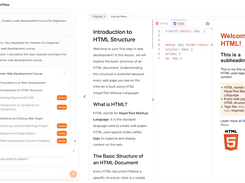 Hands-on lecture content