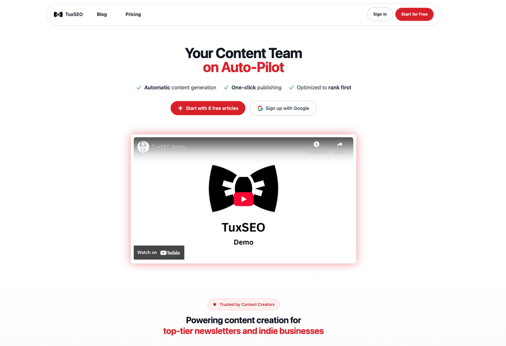 Landing Page
