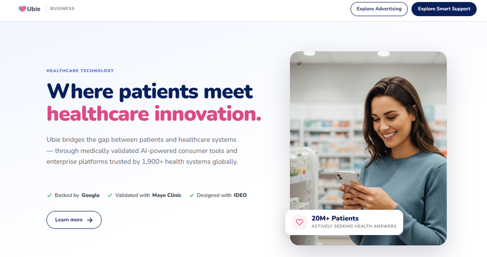 Ubie Screenshot 1