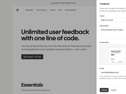 Provide details and submit feedback