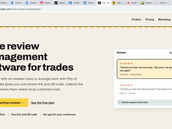 Great work with no reviews loses to average work with fifty of them. Upsidia gives you one review link and QR code, collects the stars, and shows them where local customers look.