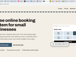 Every missed call is someone else's job. Your free booking page takes bookings around the clock while you work. Customers pick a slot, get a confirmation email, and it lands straight in your diary.