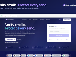 Valid Email Checker catches invalid, disposable, catch-all, and spam-trap addresses with 99.5% accuracy before they hurt your sender reputation — 150 free credits, no credit card required.