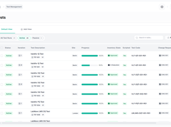 Efficient test management with real-time tracking and traceability.
