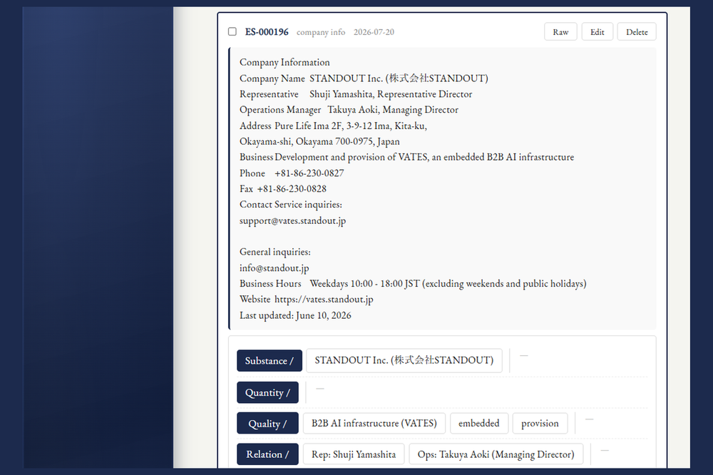 Structured plain text. No vector database.