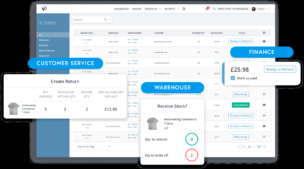 Veeqo Screenshot 1