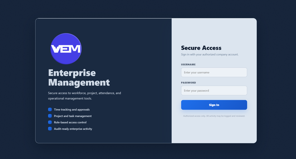 Login Page