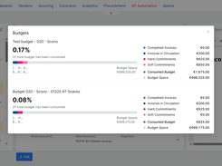 AP Automation – Automated invoice processing and approval workflows