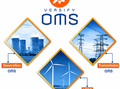 Versify OMS diagram connecting generation, transmission, and NERC systems.