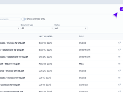 Vertice contract management software