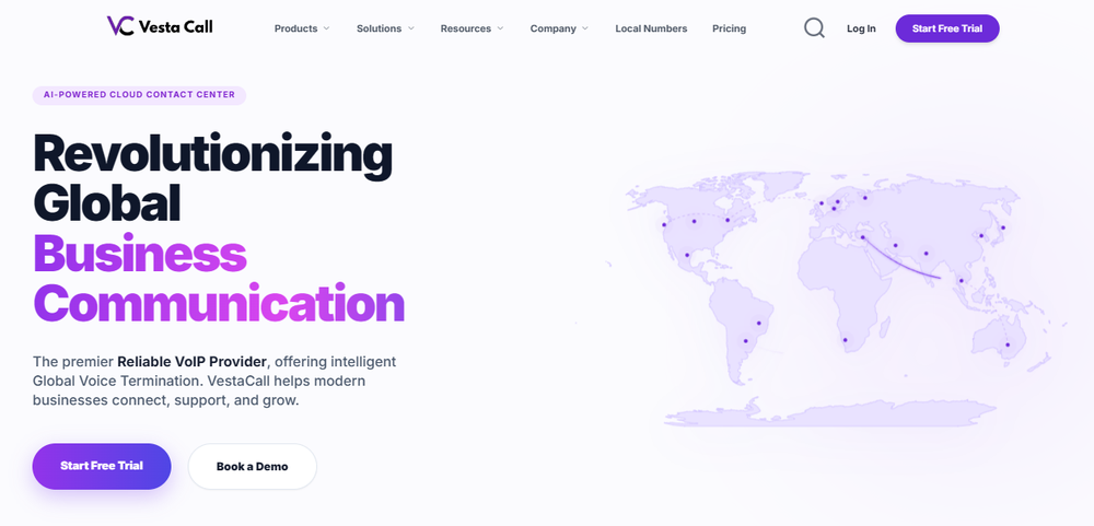 VestaCall Screenshot 1