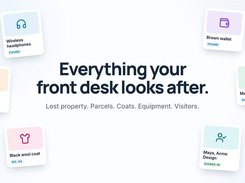 vFound brings lost and found, parcels, checkroom, equipment and visitors into one front desk workspace.
