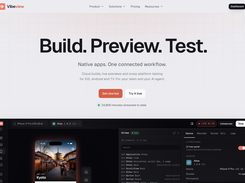 VibeView Landing page