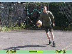 Motion trace of head