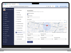 GPS Attendance Settings for School Staff on VidyalayaERP web portal