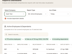 Reports Dashboard 