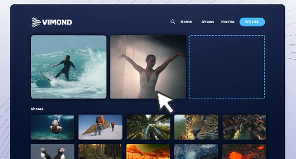 Vimond Screenshot 1