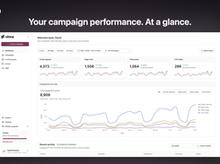 See What Gets Your Audience Engaged — Track page visits, video plays, and CTA clicks. Compare engagement over time to understand how your campaigns are performing.