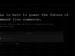 Visa CLI Screenshot 1