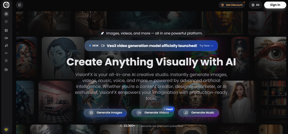 VisionFX Screenshot 1