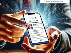 Visness Card Screenshot 1